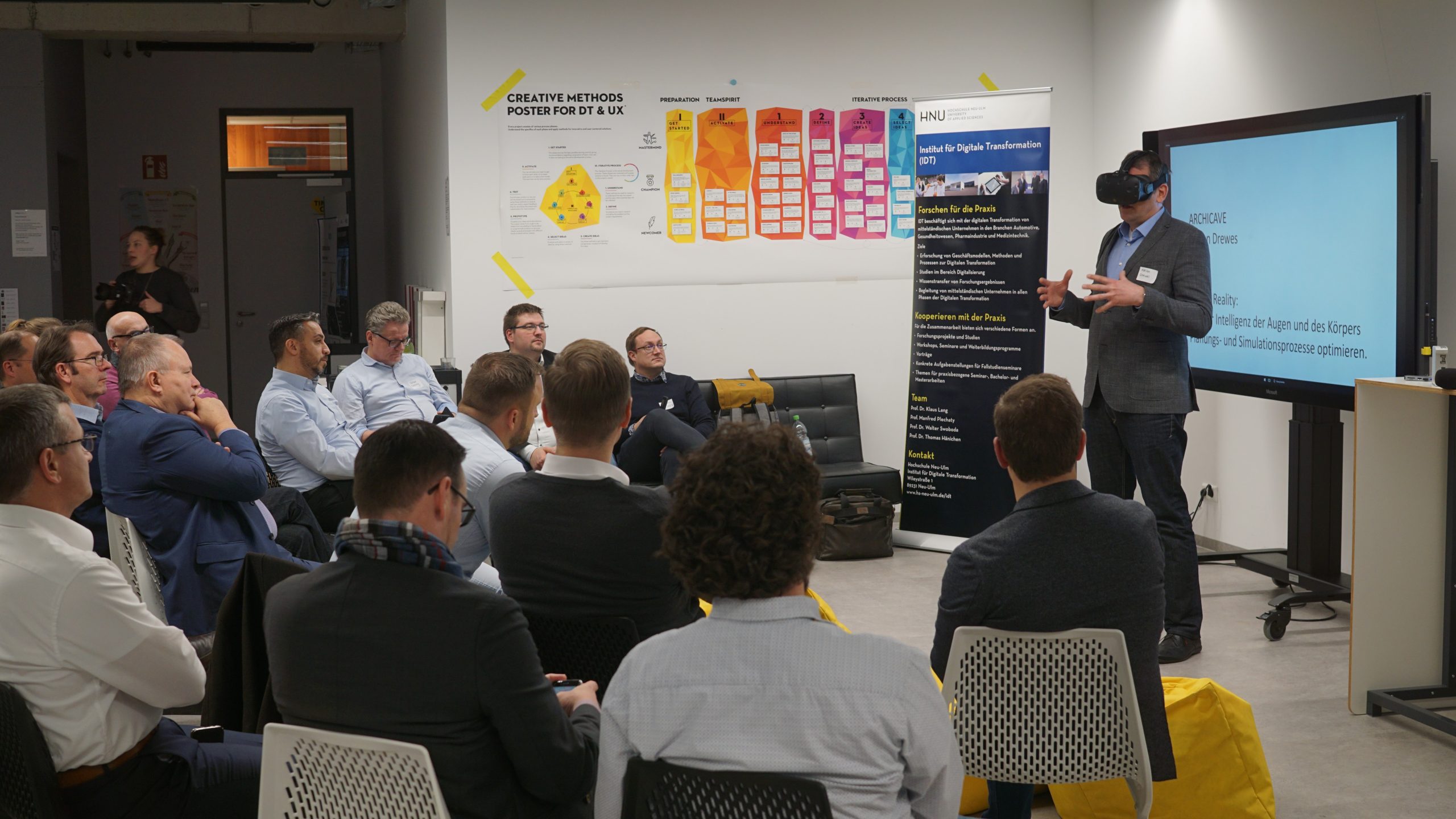 Vortrag zur ArchiCave im HNU Innovation Space