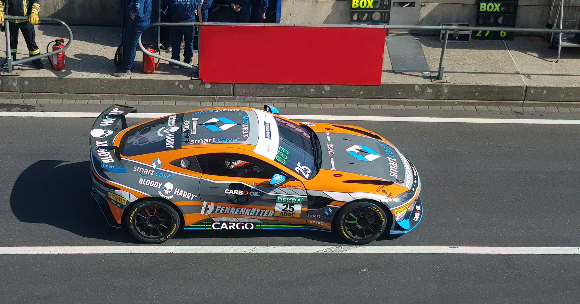 Aston Martin Vantage GT4 am Nürburgring